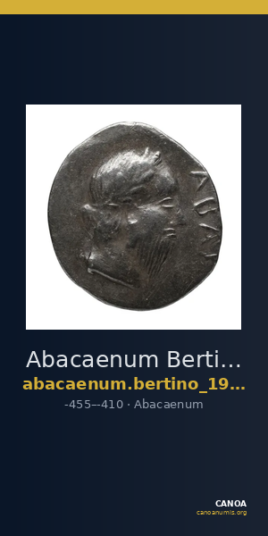 Abacaenum Bertino 1975 pl. XII.n1-15 — CANOA