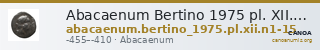 Abacaenum Bertino 1975 pl. XII.n1-15 — CANOA