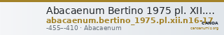 Abacaenum Bertino 1975 pl. XII.n16-17 — CANOA
