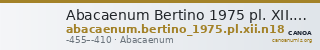 Abacaenum Bertino 1975 pl. XII.n18 — CANOA