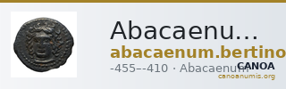 Abacaenum Bertino 1975 pl. XII.n19-20 — CANOA