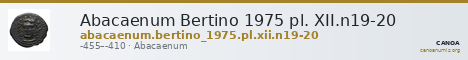 Abacaenum Bertino 1975 pl. XII.n19-20 — CANOA
