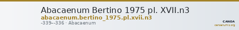 Abacaenum Bertino 1975 pl. XVII.n3 — CANOA