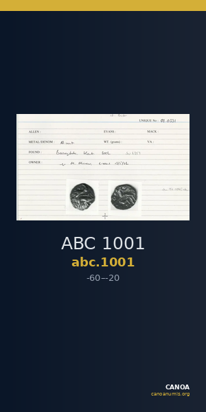 ABC 1001 — CANOA