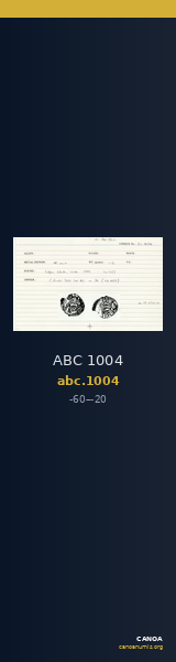 ABC 1004 — CANOA