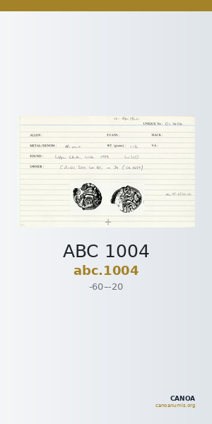 ABC 1004 — CANOA