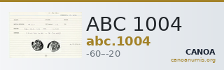 ABC 1004 — CANOA