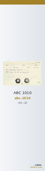 ABC 1010 — CANOA