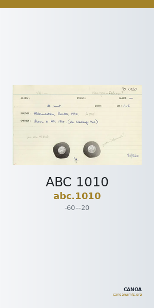 ABC 1010 — CANOA