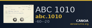 ABC 1010 — CANOA