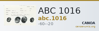 ABC 1016 — CANOA