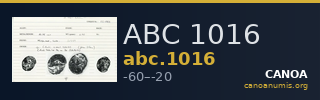ABC 1016 — CANOA