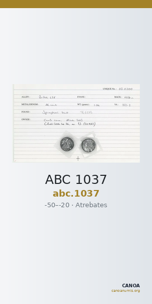 ABC 1037 — CANOA