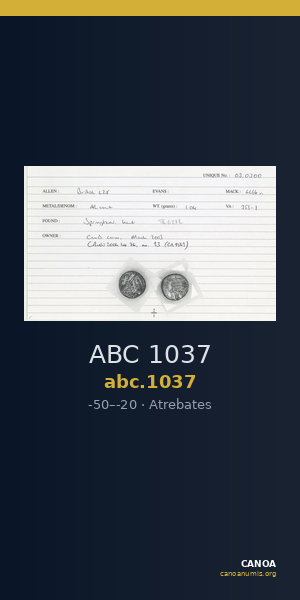 ABC 1037 — CANOA
