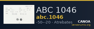 ABC 1046 — CANOA