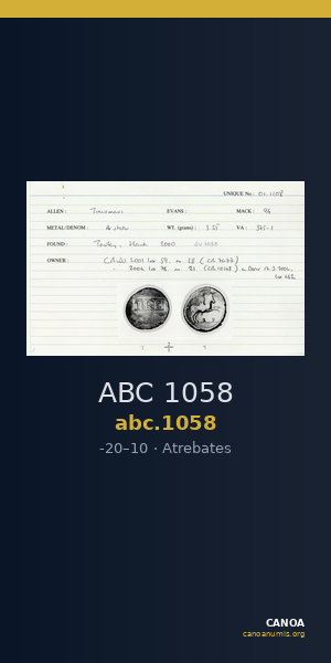 ABC 1058 — CANOA