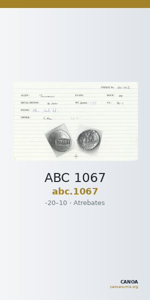 ABC 1067 — CANOA