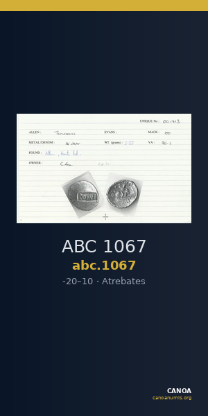 ABC 1067 — CANOA