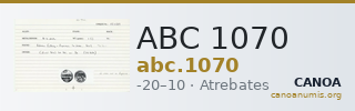 ABC 1070 — CANOA