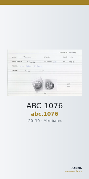 ABC 1076 — CANOA