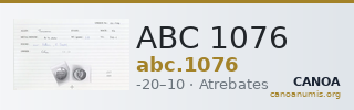 ABC 1076 — CANOA