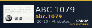 ABC 1079 — CANOA
