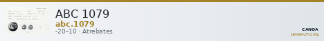 ABC 1079 — CANOA