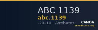ABC 1139 — CANOA