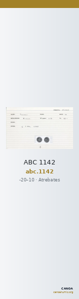 ABC 1142 — CANOA