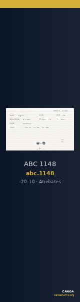 ABC 1148 — CANOA