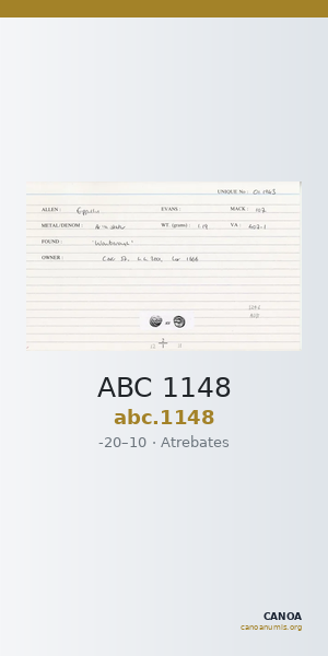 ABC 1148 — CANOA