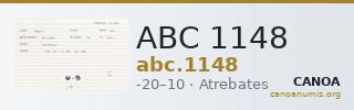 ABC 1148 — CANOA