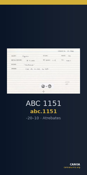 ABC 1151 — CANOA
