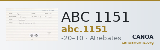 ABC 1151 — CANOA
