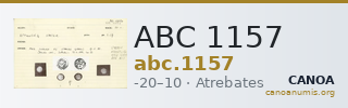 ABC 1157 — CANOA