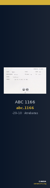 ABC 1166 — CANOA