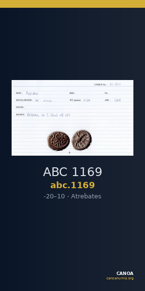 ABC 1169 — CANOA