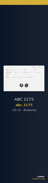 ABC 1175 — CANOA
