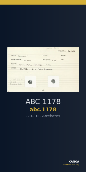 ABC 1178 — CANOA