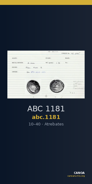 ABC 1181 — CANOA