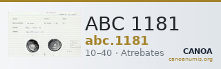 ABC 1181 — CANOA