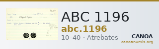 ABC 1196 — CANOA