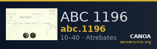 ABC 1196 — CANOA