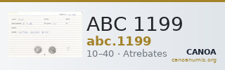 ABC 1199 — CANOA