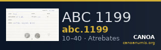 ABC 1199 — CANOA
