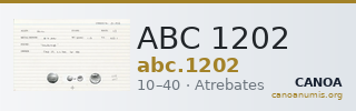 ABC 1202 — CANOA