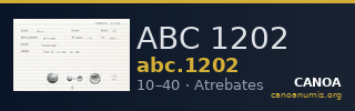 ABC 1202 — CANOA