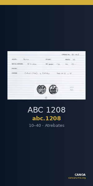 ABC 1208 — CANOA