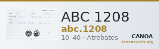 ABC 1208 — CANOA
