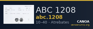 ABC 1208 — CANOA